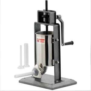 En vertikal korvspruta i rostfritt stål från Franska Tellier