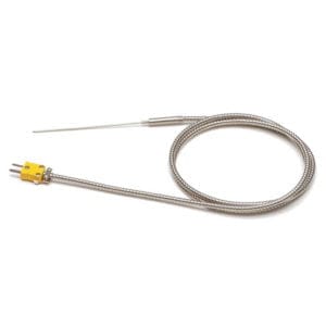 Extremt tunn insticksgivare till de flesta professionella termometrar