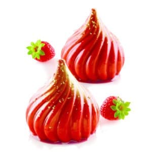 Russian Tale - silikonform från Silikomart röd