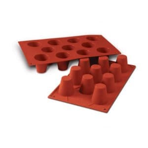 SF020 Medium Babà Silikonform från Silikomart