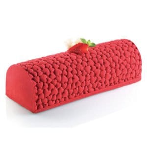 Kit Love - Tårtform med ett hjärt mönster. Från Silikomart - Söders gourmet