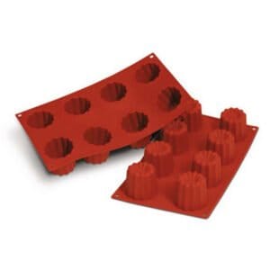 SF050 Cannelé 92ml - silikonform från Silikomart - Söders gourmet