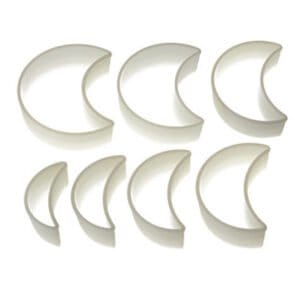 Utstickare Måne 7-pack Släta - Silikomart - Söders gourmet