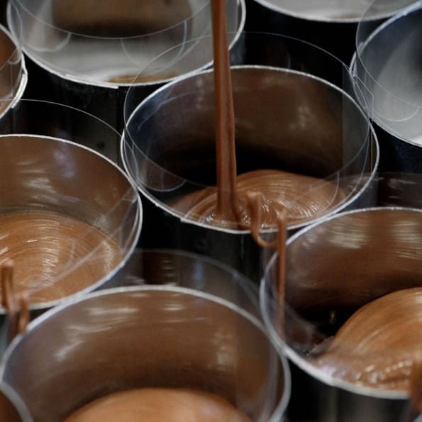 Tårtplast – PVC rulle för moussetårtor 50mm choklad