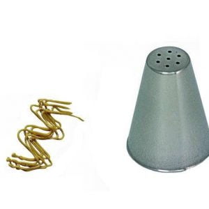 Tyll Rund med 7 hål Ø1,7mm för spritspåse - BX2117