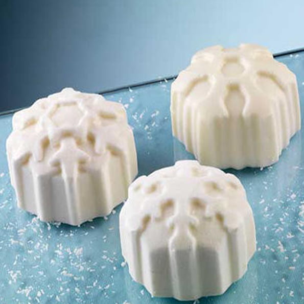 SF115 Snowflakes 60ml silikonform - Söders gourmet gjutet