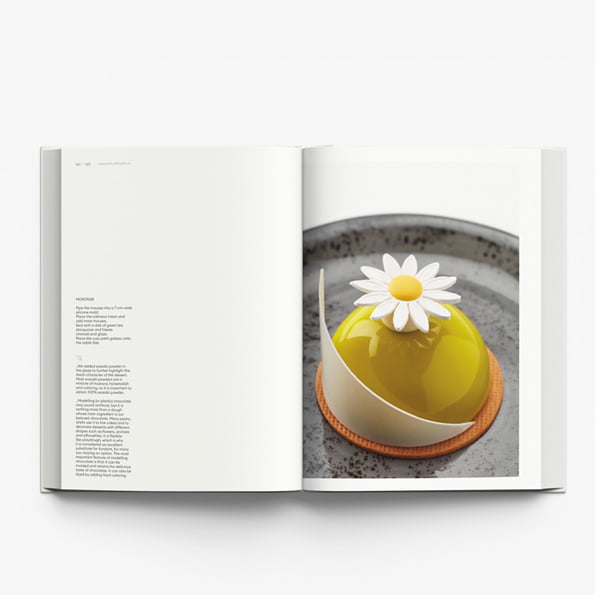 Bachour Buffets - Antonio Bachour 512 sidor av: Uppslag med gul bakelse