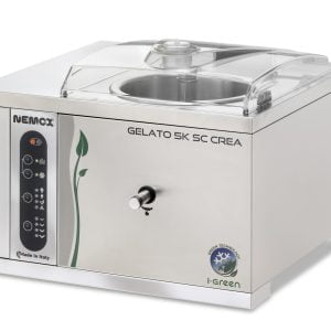 Glassmaskin m kompressor Gelato 5K Crea SC i-Green 7 liter