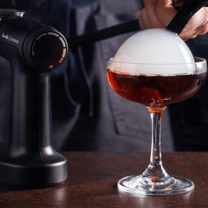  The Smoke Bubble™ Kit - för rökbubblor på drinkar - Innovativ drinkpresentation rökig drink sverige söders gourmet röd drink