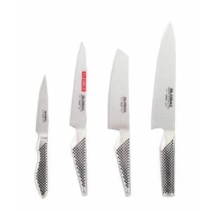 GLOBAL - Knivset 4-del G-2, GS-5, GS-11, GS-38