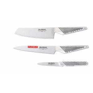 GLOBAL - Knivset 3-delar GS-5, GS-11, GSF-15