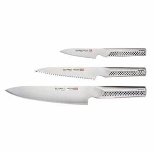 GLOBAL - Knivset 3-delar GU-01, GUS-22, GUF-30