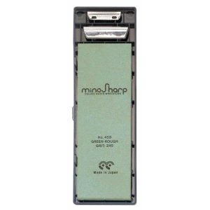 MINOSHARP - Slipsten grov med fixtur #240