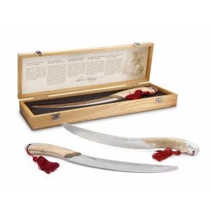 PULLTE - Champagnesabel med handtag i ek