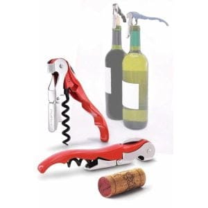 PULLTE - Vinöppnare Pulltaps Colour röd m hölster