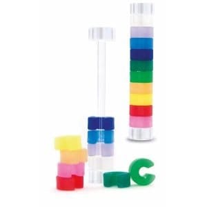 PULLTE - Färgkod till vinglas 10-pack