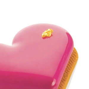 Äkta 23K Guldblad 5-pack för lyxig tårt- och dessertdekoration