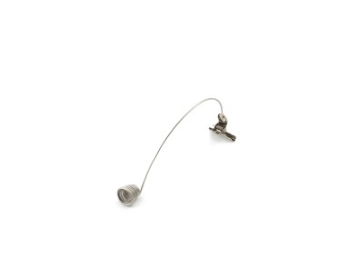 Clamp with garnish support for cups and dishes
