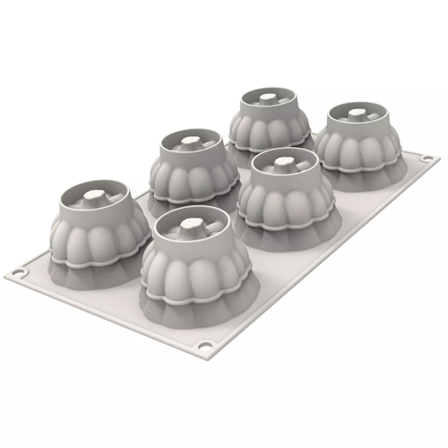 Græskarform i silikone - Delica 100ml - Billede 3